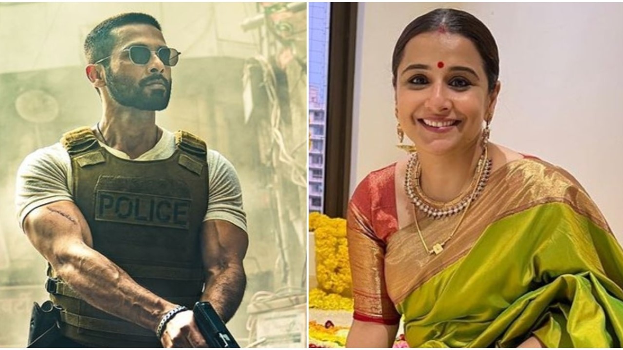 Deva: Vidya Balan shares excitement for Shahid Kapoor-led upcoming actioner; says ‘can’t wait’