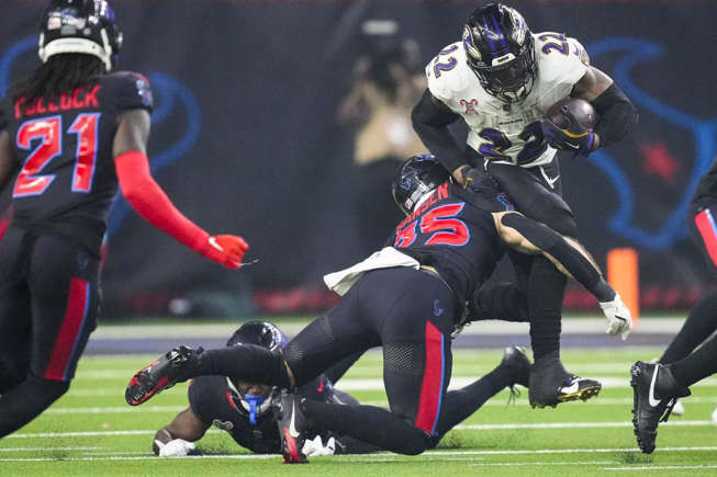 How the Ravens ran all over the Texans: DeMeco Ryans takes blame and says team didn’t execute