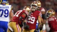 49ers say LB De’Vondre Campbell refused to enter game